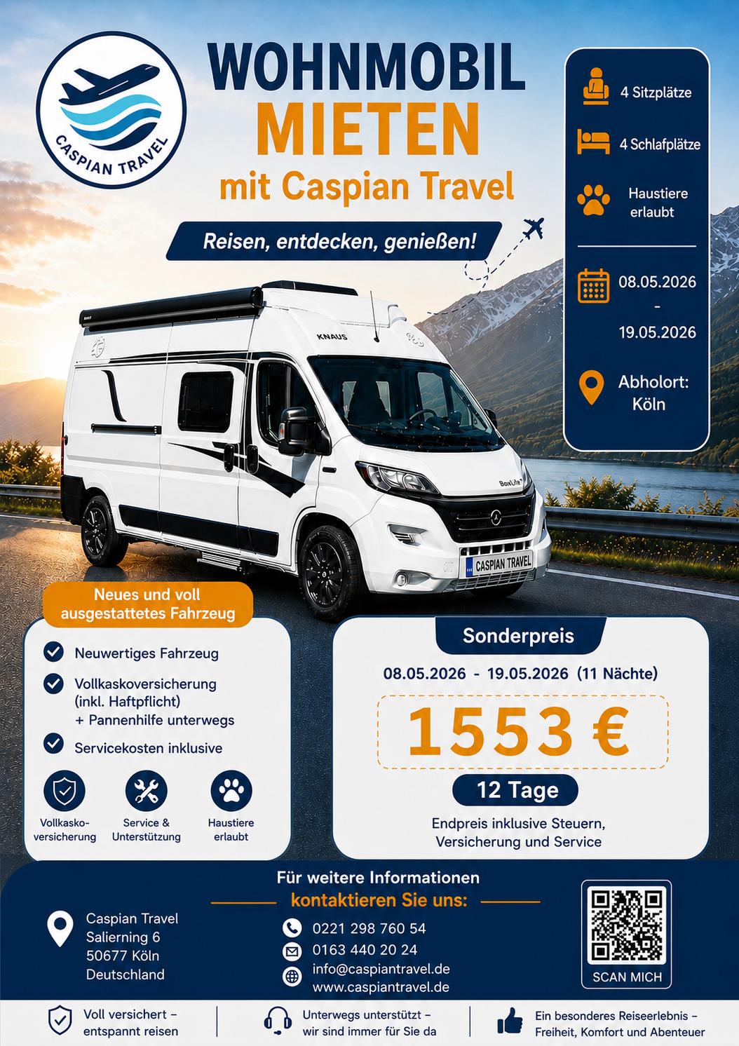 Wohnmobil mieten